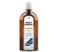 Osavi Daily Omega 1600 mg - 250 ml Oil | Omega-3 | Natural Lemon Flavor | Sustainable Wild Cod Oil from Norway with DHA & EPA for Brain, Heart & Vision Support | Highly Absorbable, Clean Label