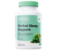 Osavi Herbal Sleep Support - 120 Vegan Capsules | Melatonin Free | Passion Flower, Lemon Balm & Hops for Relaxation & Healthy Sleep | Supports Calmness, Reduces Anxiety & Sleep Disorders | Clean Label