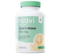 Osavi Lion’s Mane 600 mg - 120 Vegan Capsules | Hard Capsules with Hericium Erinaceus Extract | Standardized for Polysaccharides and Beta-Glucans