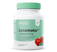 Osavi Lycopene 15 mg Lycomato6™ - 60 softgels | Patented Tomato Extract with 6 Phytonutrients | Lycopene, Tocopherols, Phytosterols, Beta-Carotene, Phytoene & Phytofluene | Clean Label
