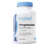 Osavi Magnesium Balance & Relax - 90 Vegan Capsules | Supports Nervous System, Relaxation & Stress Relief | Magnesium, Zinc, Vitamin B6 for Mental Wellbeing and Immune Support