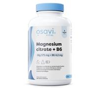 Osavi Magnesium Citrate + B6 375mg + 4.2mg Capsules 180 Capsules