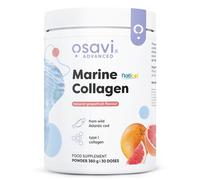 Osavi Marine Collagen - 360 g Powder | Grapefruit Flavor | Supports Skin Elasticity & Reduces Wrinkles | Naticol® Collagen Peptides from Wild Cod, Enriched with Vitamin C for Collagen Formation