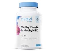 Osavi Methylfolate & Methyl-B12 - 120 Vegan Capsules | Active, Methylated Forms of Folate & B12 | Supports Immune System, Psychological Functions & Reduces Fatigue