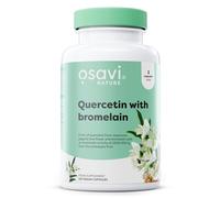 Osavi Quercetin with Bromelain - 120 Vegan Capsules | FlaviPure® Quercetin Extracted from Japanese Pagoda Tree & Bromelain from Pineapple | Supports Antioxidant Defense & Immune Health