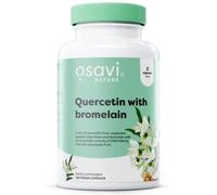 Osavi Quercetin with Bromelain - 60 Vegan Capsules | FlaviPure® Quercetin Extracted from Japanese Pagoda Tree & Bromelain from Pineapple | Supports Antioxidant Defense & Immune Health