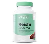 OSAVI Reishi Mushroom Extract Capsules, 1000mg, Vegan Supplement, Ganoderma Lucidum, 60 Capsules, Standardised Extract with Polysaccharides and Beta-glucans, Made in Poland