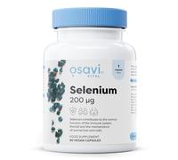 Osavi Selenium 200 μg - 90 Vegan Capsules | Highly Absorbable L-Selenomethionine | Supports Immune System, Thyroid Function & Normal Hair & Nails | Protects Cells from Oxidative Stress