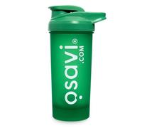OSAVI Shaker, Green - 700 ml | Easy-to-Use with Measuring Cup & Metal Ball | Dishwasher Safe & BPA Free