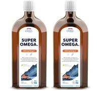 Osavi Super Omega, 2900 mg Omega-3 - 500 ml Oil | Lemon Flavor | DHA & EPA from Sustainable Wild Fish | Supports Heart & Brain Health | Contributes to Normal Blood Triglyceride Levels (Pack of 2)