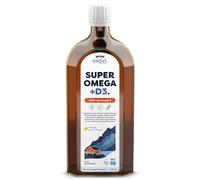 Osavi Super Omega + D3, 2900 mg Omega-3 - 500 ml Oil | Lemon Flavor | High DHA & EPA from Wild Atlantic Cod | Supports Heart, Brain & Immune Health | Contributes to Normal Blood Triglycerides