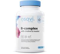 Osavi Vitamin B Complex + Choline + Inositol Energy Metabolism Vegan Capsules - 120 Capsules