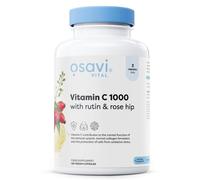 Osavi Vitamin C + Rutin + Rose Hip Immune 1000mg Vegan Capsules - 120 Capsules