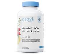 Osavi Vitamin C + Rutin + Rose Hip Immune 1000mg Vegan Capsules - 180 Capsules