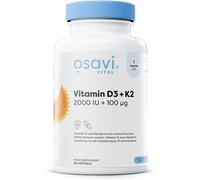 Osavi Vitamin D3 + K2 2000iu + 100mcg Softgels 120 Softgels