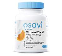 Osavi - Vitamin D3 + K2, 4000IU + 150mcg - 60 Softgels