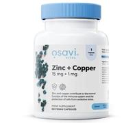 Osavi Zinc + Copper 15mg + 1mg Capsules 60 Capsules