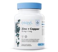 Osavi Zinc + Copper 15mg + 1mg Capsules 60 Capsules