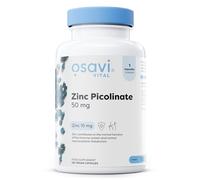 Osavi Zinc Picolinate 50mg - 120 Vegan Capsules | Highly Absorbable Zinc for Immune Support, Cognitive Function, Metabolism, and Healthy Skin | 100% Daily Zinc Requirement in One Capsule