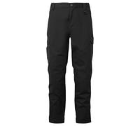 Osbauer Mens Workwear Trousers YKK Zip Work Wear Cargo Multi-Pocket Builders DIY - Black - Mitre - 34W Long