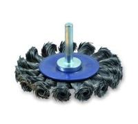 Osborn 2505162 Steel Wire Wheel Brush, Silver, 60 mm