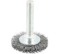 Osborn 2507162 Steel Wire Wheel Brush, Silver, 80 mm