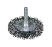 Osborn 8600521 Wheel Brush Crimped of Steel Wire, 0 V, Silver