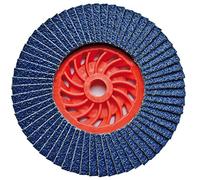 Osborn Dronco 5111157100 Special J-AZ A Zirconium Corundum Flap Disc, Straight, 80 Grit Size, 115 mm Diameter x M14 mm Hole, 13280 rpm