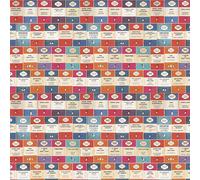 Osborne & Little Wallpaper Penguin Library W6498-01