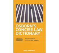 Osborn's Concise Law Dictionary