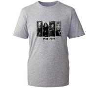 Osbourne 1948-2025 Tshirt, R.I.P Ozzy T-Shirts, Ozzy Tribute T-Shirt, English Singer Shirts Adults Kids Top(Heather Grey, XL)