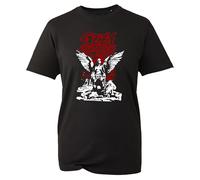 Osbourne 1948-2025 Tshirt, R.I.P Ozzy T-Shirts, Ozzy Tribute T-Shirt, English Singer Shirts Adults Kids Top(Black, 2XL)