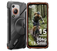 OSCAL Marine 1 Rugged Smartphone 2025 - Android 15, 12+128GB/2TB, 5100mAh Slim & Compact Rugged Phone, 6.56" HD+ Display, 13MP+5MP AI Camera Mobile Phones, IP68/69K Waterproof/Dual SIM/NFC/OTG/GPS