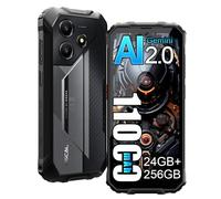 OSCAL Marine 2 AI 4G Rugged Smartphone 2025,24GB+256GB/2TB,11000mAh 18W,6.56" HD+90Hz Android 15 Rugged Phone,16MP+8MP, triple slots sim-free Mobile Phones,NFC/OTG/Face ID (Black)