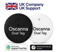 Oscanna Dual Tag Works With Apple & Android