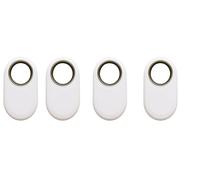 Oscanna Tracker Tag Compatible with Apple Find My Airtag metal case, 4 Pack (IOS ONLY)