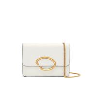 Oscar de la Renta O Pochette leather cross body bag - White One Size