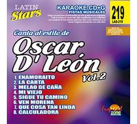 Oscar De Leon Karaok - Karaoke: Oscar D'leon, Vol. 2 - Latin Stars Karaoke
