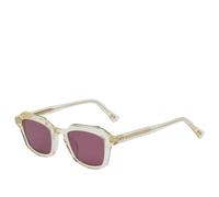Oscar Deen Diego Sunglasses Champagne/Dusky Pink One Size