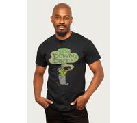 Oscar Gettin Down And Dirty Sesame Street T-Shirt Sesame Street Black XXL