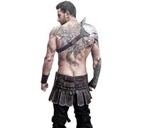 OSCAR HANDICRAFT Steel Armor Pauldron for Gladiator Metal Cosplay Shoulder Handcrafted Armor Custome Knight