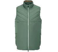 OSCAR JACOBSON LYTTELTON GOLF GILET - WATERCRESS
