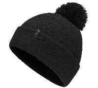 OSCAR JACOBSON MAIDSTONE BOBBLE HAT - BLACK