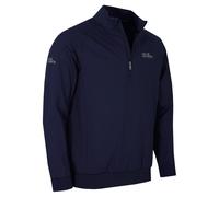 Oscar Jacobson Mens Trent Tour Sweater - Solid Navy - M