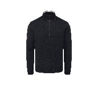 Oscar Jacobson Rumsey Sweater - Black XX-Large Size: 2XL