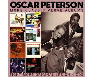 Oscar Peterson : More Classic Verve Albums: Eight More Original LPs On 4 CDs CD