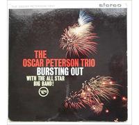 OSCAR PETERSON TRIO - BURSTING OUT WITH THE ALL STAR BIG BAND - Vinyl Re - P3z