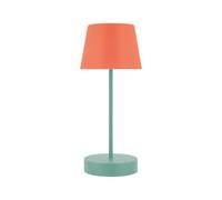 Oscar Table Lamp Coral/Turquoise