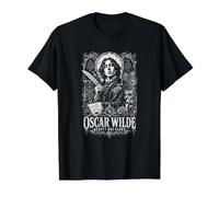 Oscar Wilde Beauty Has Claws Quote Tribute Value Graphic T-Shirt, Men, Black, S
