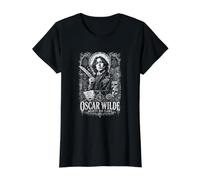 Oscar Wilde Beauty Has Claws Quote Tribute Value Graphic T-Shirt, Women, Black, S